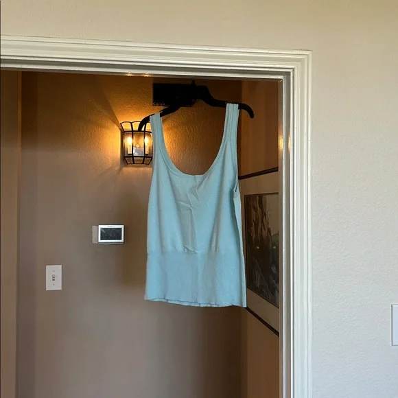 CAbi Cardigan Sweater | Tank Set In Aquamarine Style Numbers 212 & 213 - Picture 4 of 7